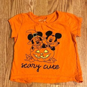 Disney, Toddler Girls, Halloween Tee, 5T